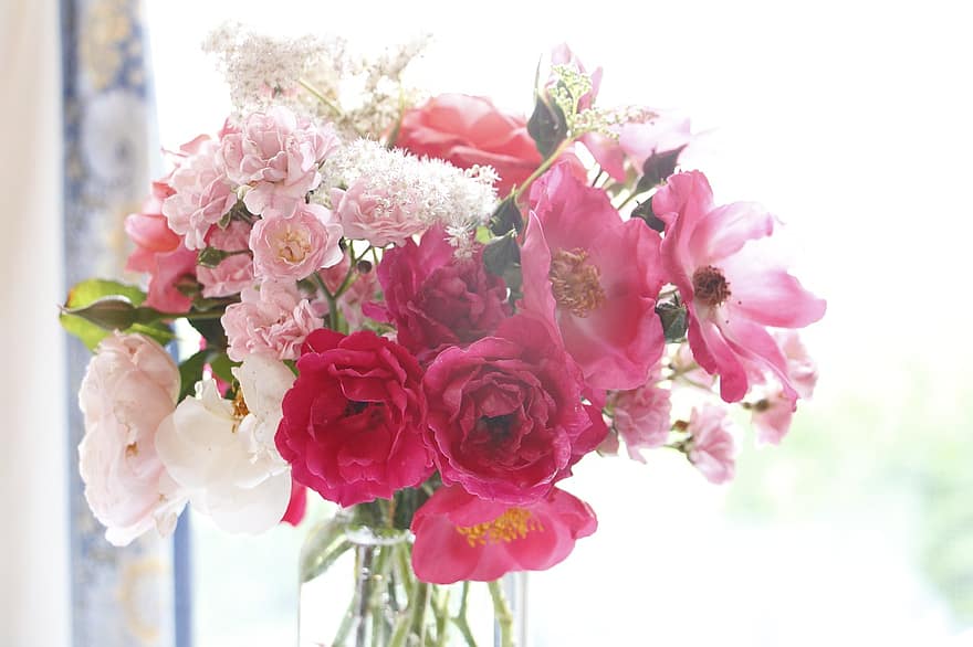 bouquet, des roses, fleurs, mariage, floral, la nature, Floraison, fleur