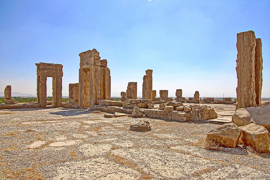 mi sono imbattuto, Persepolis, Persia, Oriente, cultura, vecchia rovina, posto famoso, storia, colonna architettonica, architettura, vecchio