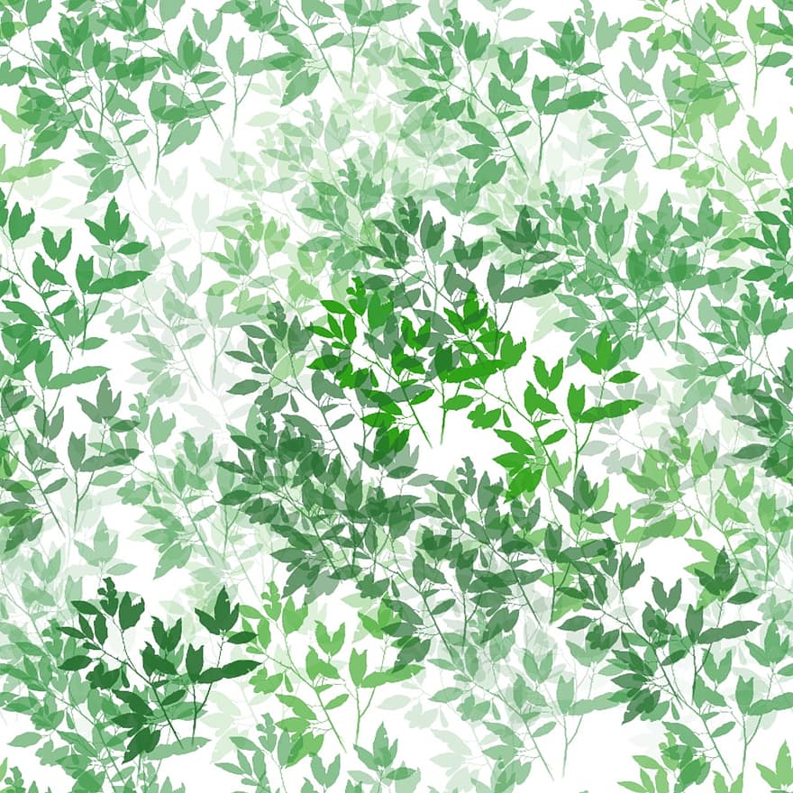 이음새없는, 타일, 배경, 추상, 무늬, 원활한 패턴, 원활한 타일, 원활한 배경, 반복, 잎, 녹색