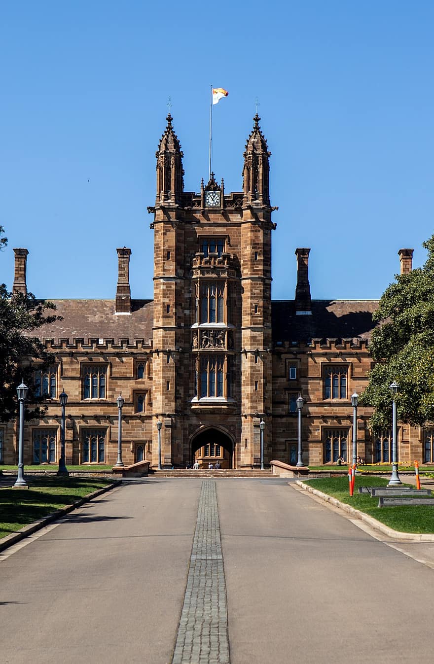 Sydney, Université, bâtiment, architecture, historique, route, génial