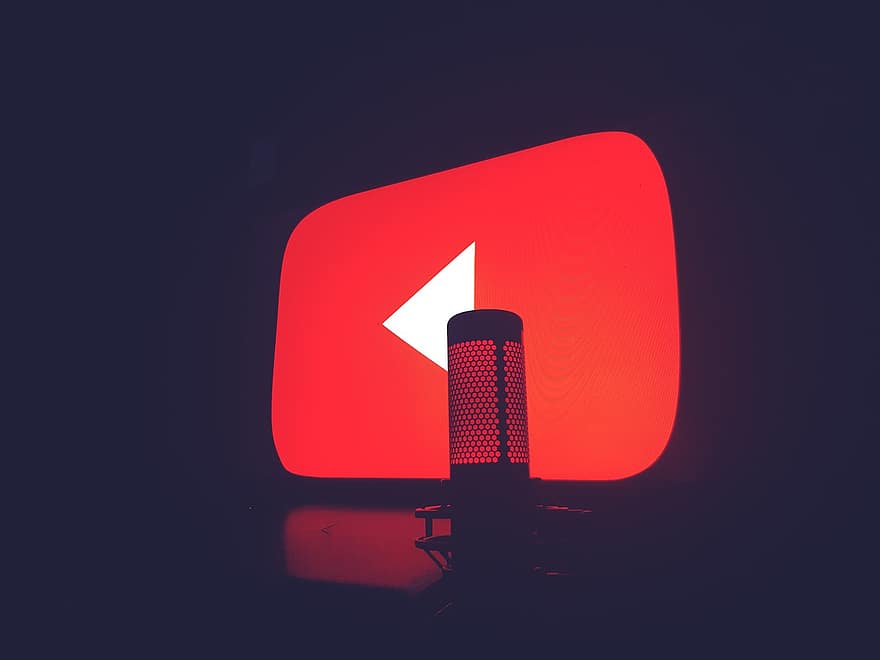 Youtube, suscribir, Creación de contenido, transmisión, micrófono