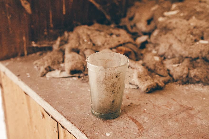 Glass, Dirt, Surface, Dirty, Room, Building, House, Interior, Wall
