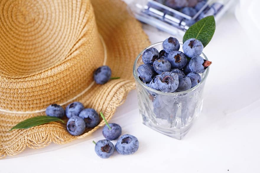 blåbär, frukt, mat, bär, hälsosam, näring, vitaminer, organisk, natur, friskhet, blå