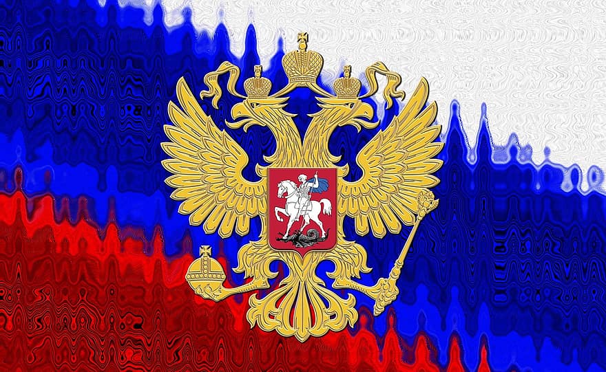 러시아 국기, 러시아 국장, 러시아 제국 독수리, 제국 독수리, 깃발, 러시아의 국기