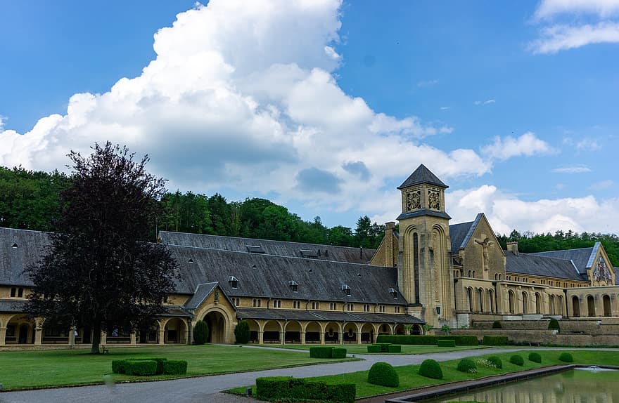 Orval, Abbey, Monastery, Belgium, Trappist, Architecture, Religion, Cistercian, Orval Abbey, Historical, Wallonia
