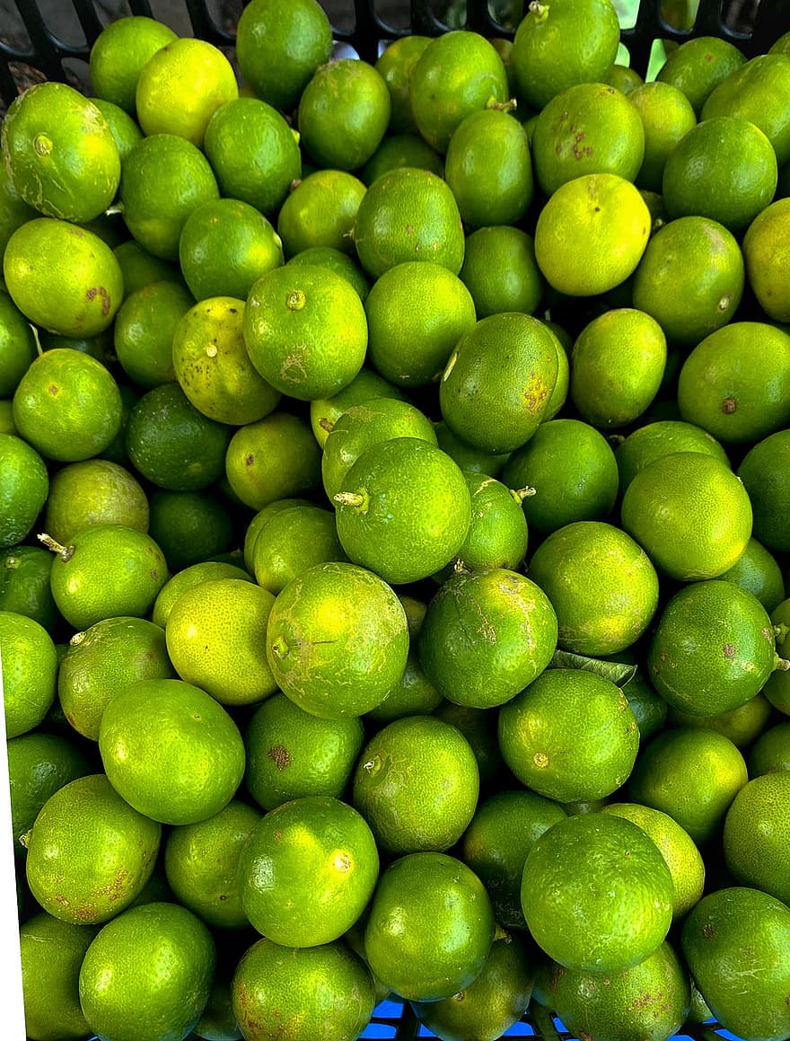 Fruit, Lime, Harvest, Organic, freshness, food, close-up, healthy eating, green color, citrus fruit, ripe