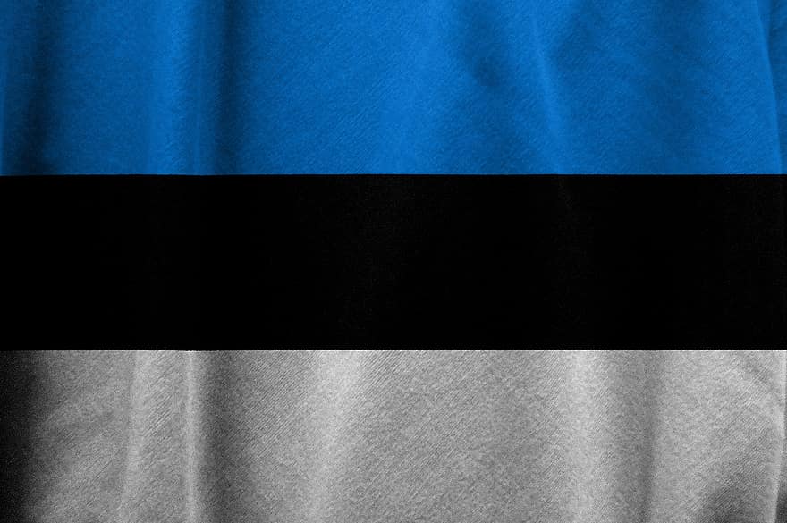 إستونيا ، العلم ، رمز ، بلد ، الأمة ، الوطني ، لافتة ، الإستونية ، الجنسية ، شعار ، وطني