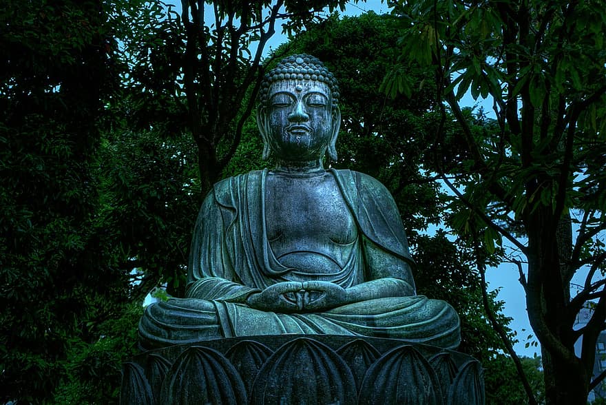 Budda, międzynarodowy, Azja, Kioto, Japonia, Tokio, kultura, religia, ogród, badać