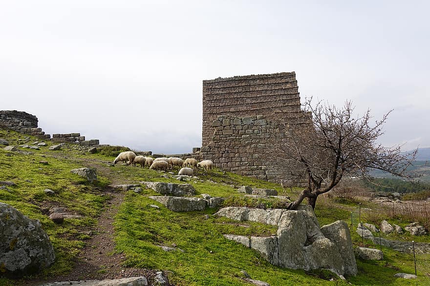 руины, ориентир, цивилизация, Турция, Asoss, туризм