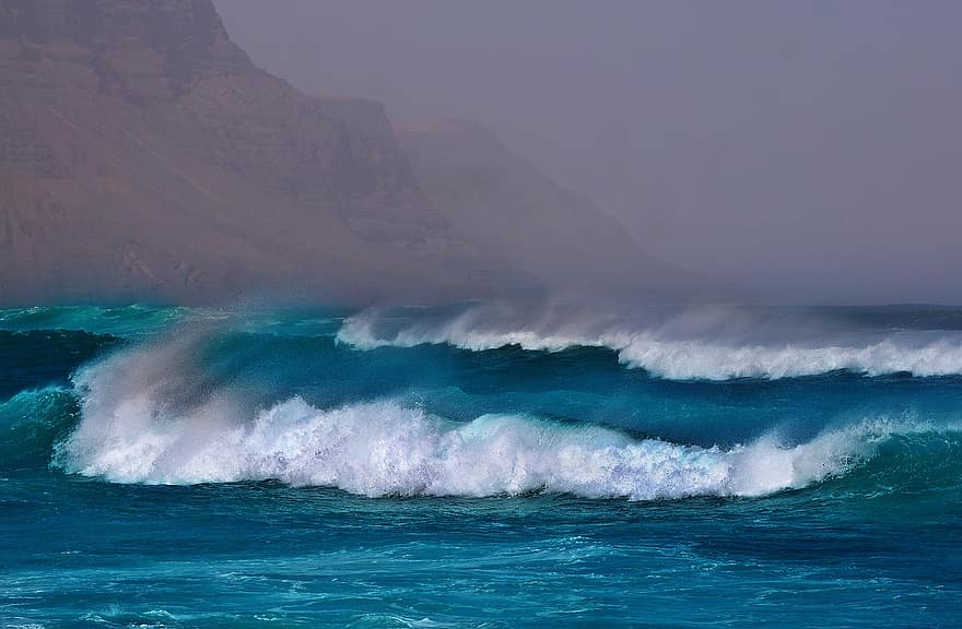 vagues, mer, paysage marin, destination, en plein air, océan, vague, eau, littoral, le surf, bleu