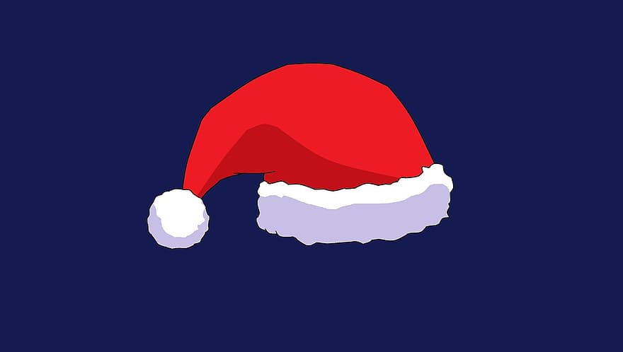 шапка санта клауса, Дед Мороз, рождество, костюм, дары, крышка