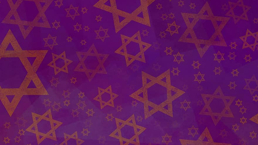 stella di Davide, modello, sfondo, ebraico, giudaismo, Magen David, Davido, stelle, hanukkah, religione, antico