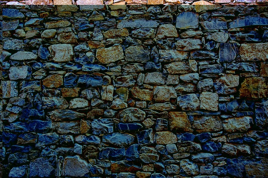 stenen, muur, structuur, rustiek, architectuur, oud, ruw, bakstenen, stenen muur, rotsen, beton