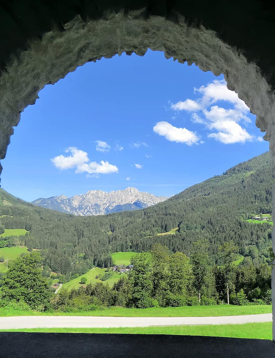 natura, montagne, all'aperto, viaggio, esplorazione, Austria, intravedere