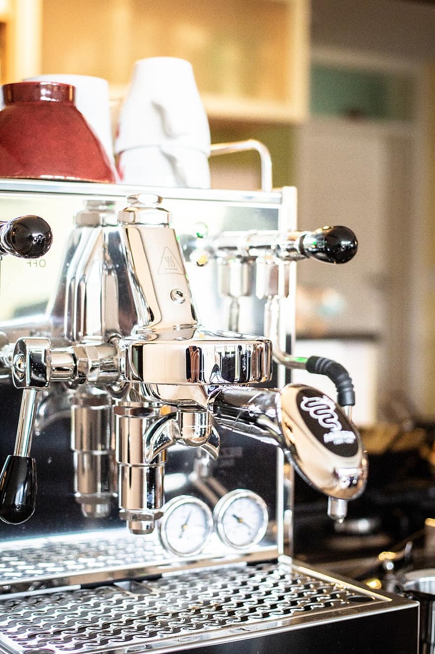 Espresso, Coffee, Cafe, Machine, Portafilter, Cafe Culture, Gastro, Italian, Caffeine