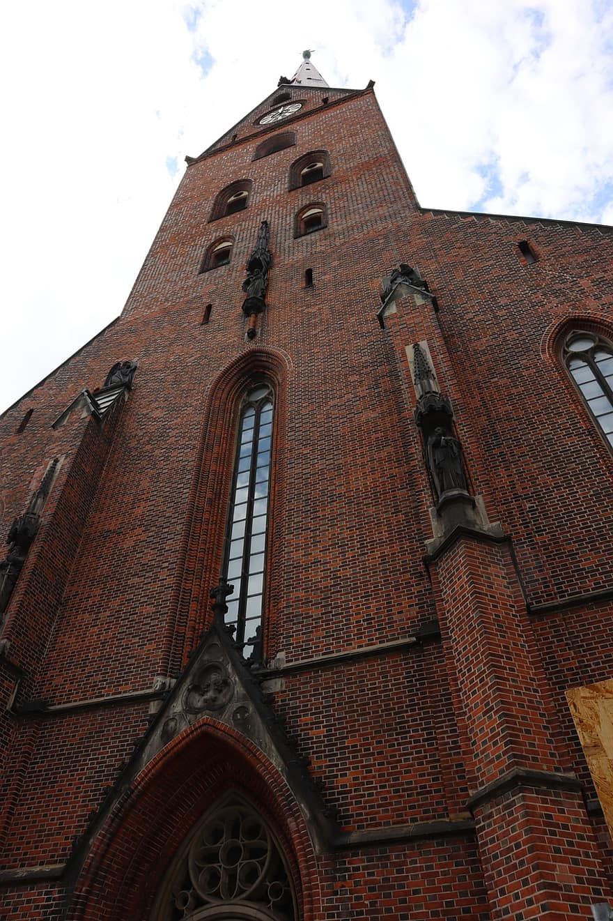Hamburg, biserică, arhitectură, arc