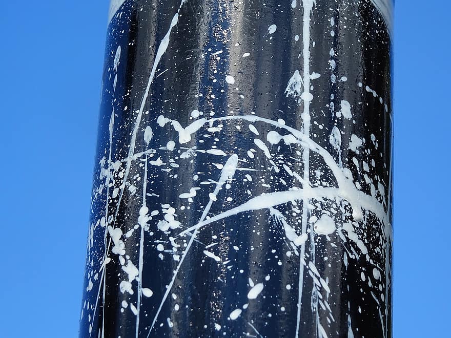 Bottle, Art, Decoration, Glass, backgrounds, blue, close-up, abstract, drop, snow, season