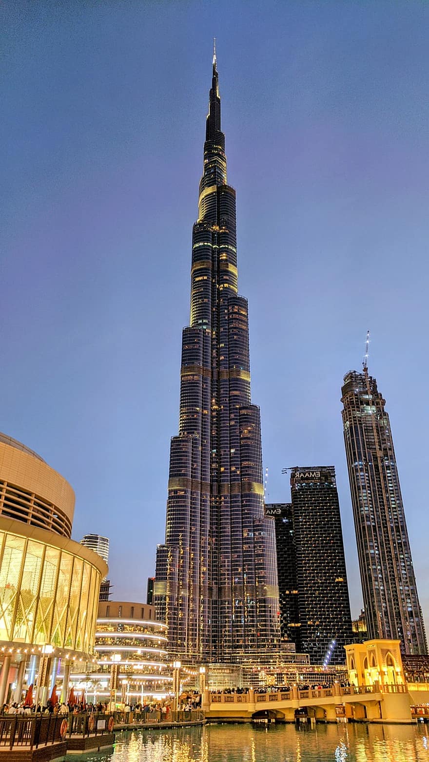 град, пътуване, Дубай, туризъм, сгради, архитектура, burj khalifa, burj dubai, Емирства ОАЕ, небостъргач, Дубай мол