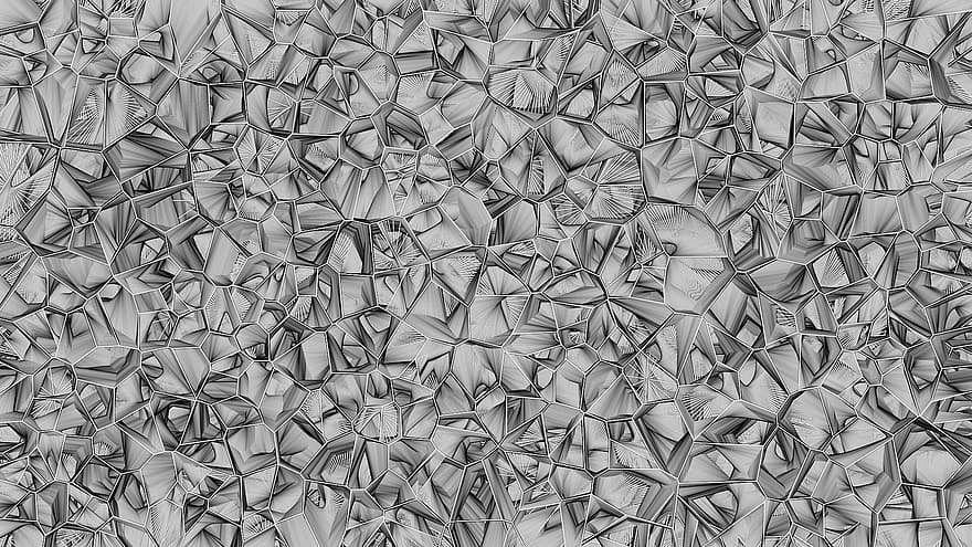 Comb, Abstract, Modern, Pattern, Cell, Style, Mystery, Complex, Black And White, Backdrop, Shape