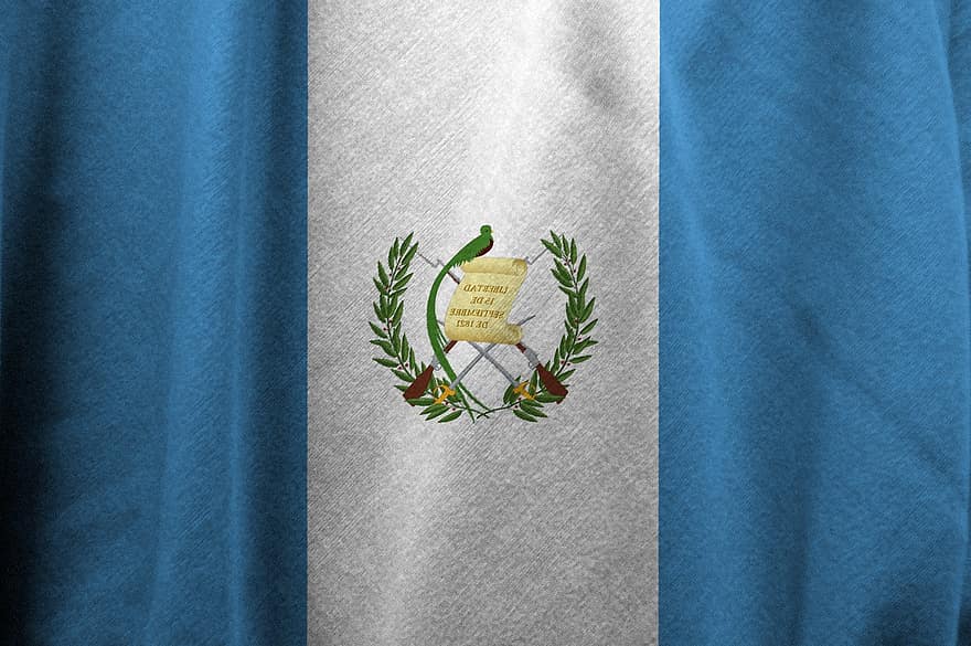 Gwatemala, flaga, kraj, symbol, naród, krajowy, patriotyczny, patriotyzm