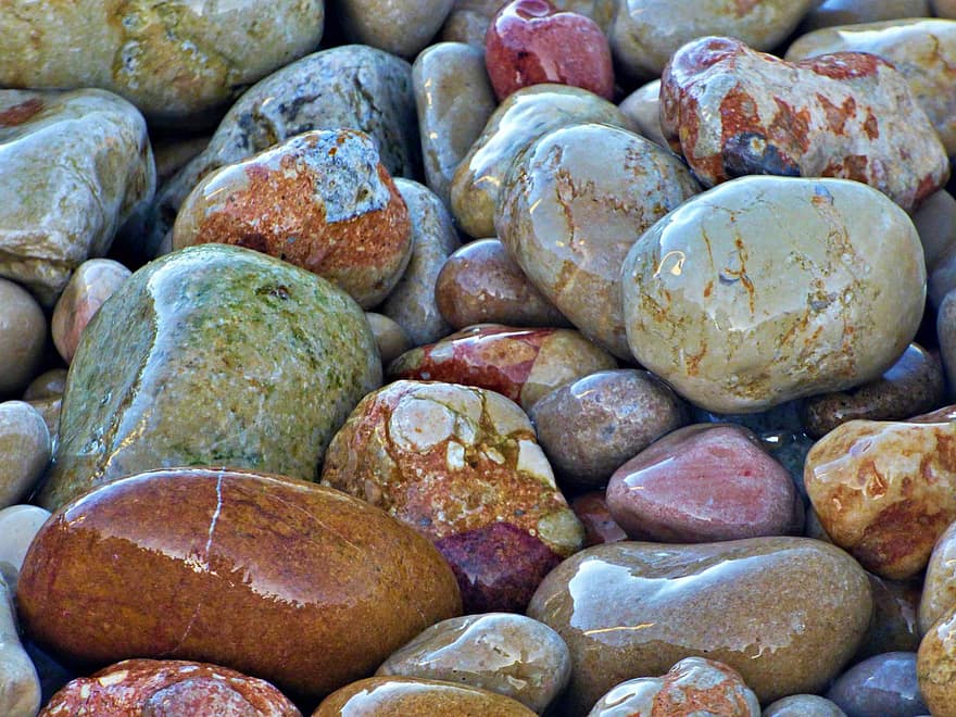 камни, крупная галька, твердый, текстура, горные породы, камень, крупный план, фоны, галька, шаблон, каменный материал