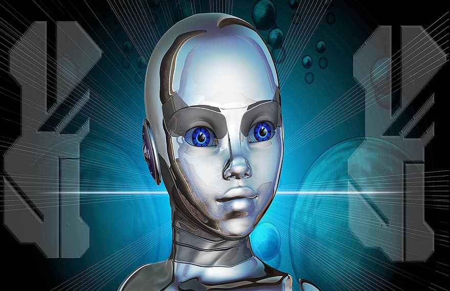 기계 인간, 과학 기술, 기계, 인공 지능, 디지털, 앞으로, 생각한다, 과학, 인공의, 프로그램 작성, 컴퓨터 그래픽