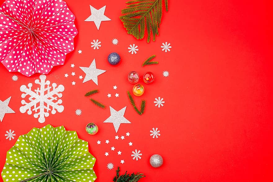 новогодний фон, рождественский декор, рождественские обои, Рождественская открытка, поздравительная открытка, Рождественские Элементы, рождественские украшения, красный фон