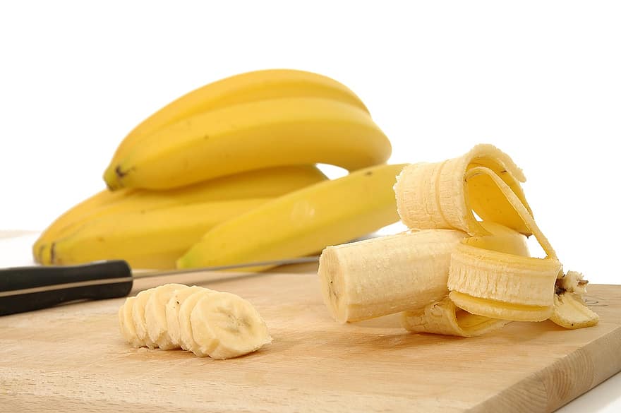фрукты, банан, органический