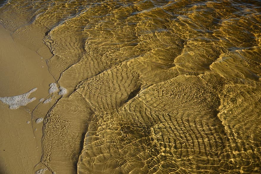 sand, vatten, strand, flod, hav, Strand, bakgrunder, mönster, våg, sommar, abstrakt