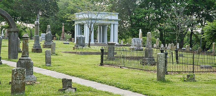 cementerio, lápidas sepulcrales, tumba, muerte, memorial
