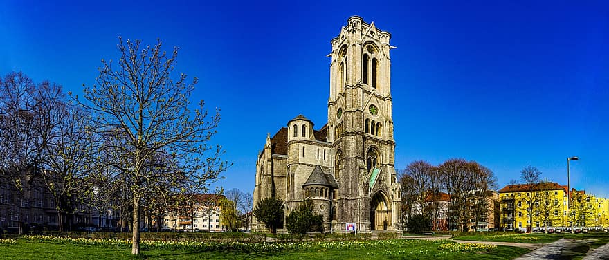 kirkko, katedraali, keskiaikainen arkkitehtuuri, uskonto, rakennus, Ala-Saksi, Braunschweig