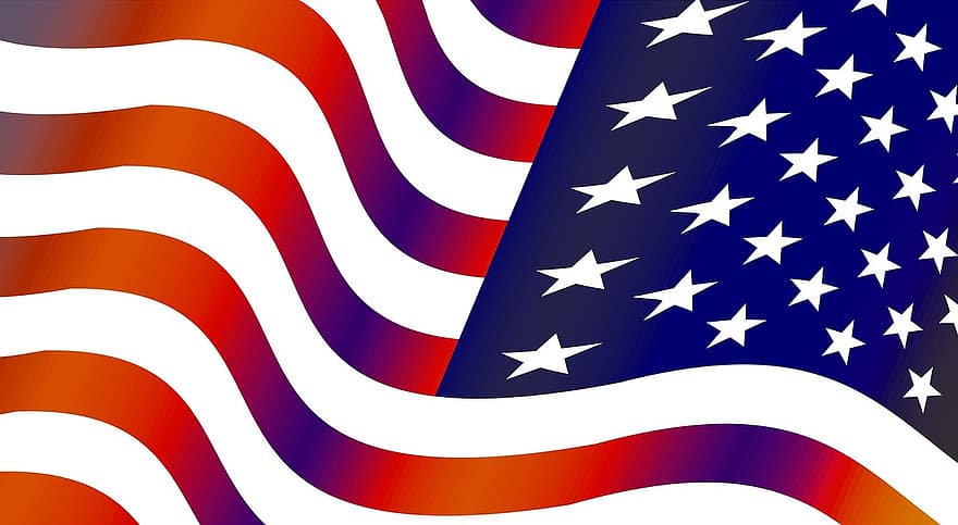 bandera, banderes del món, regne, emblema, país, viatjar, estrelles i ratlles, Amèrica, bandera americana, EUA, estats