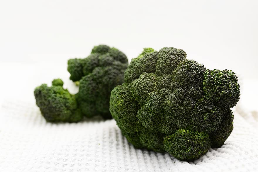 Brokoli, sebzeler, yeşil, vejetaryen, sebze, Gıda, tazelik, organik, sağlıklı beslenme, vejeteryan yemeği, kapatmak