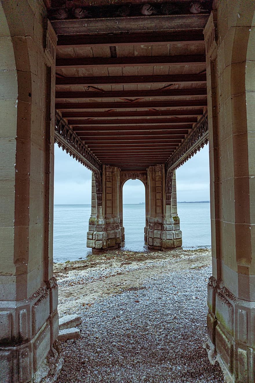 Bridge, Overwater Boardwalk, Lake Constance, Friedrichshafen