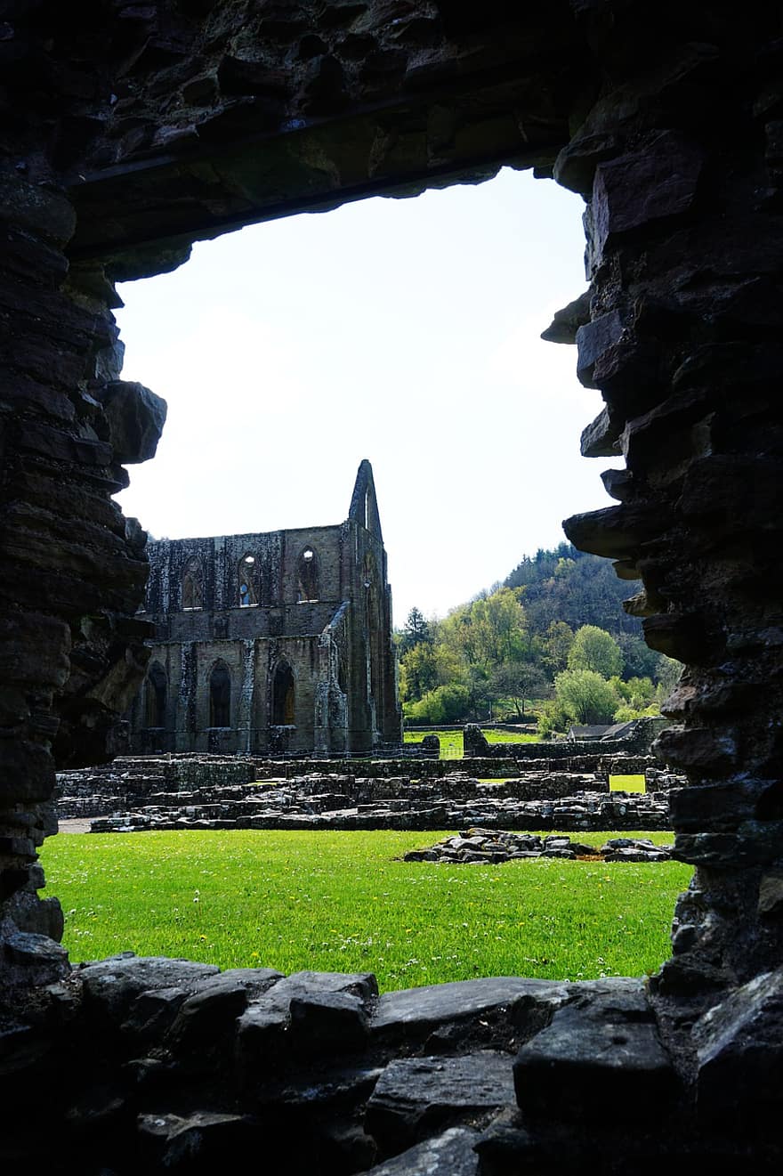 église, ancien, ruines, la fenêtre, des pierres, roches, architecture, l'histoire, religion, vieille ruine, vieux