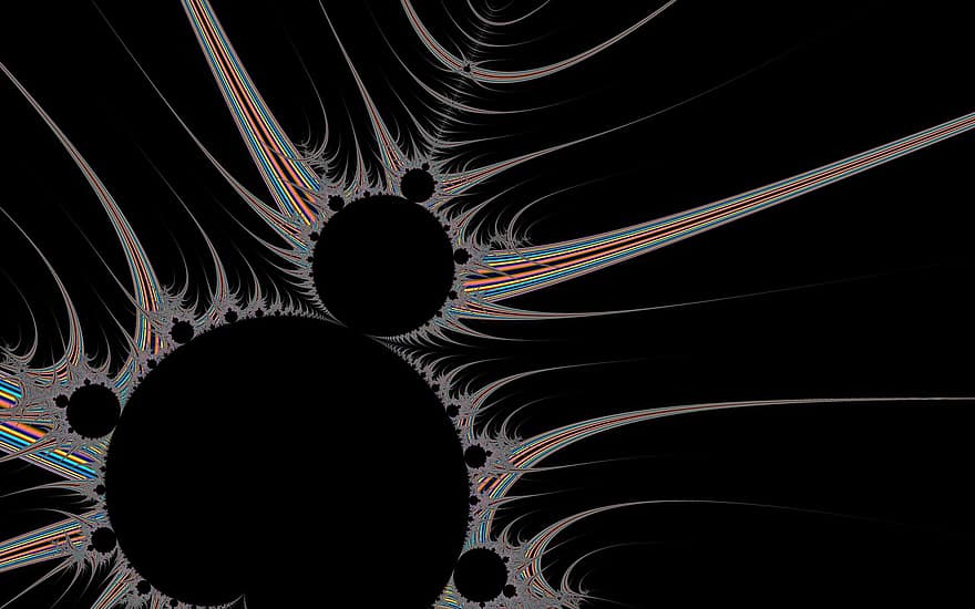 Φράκταλ Μοτίβο, fractal art, αφηρημένη, σκούρο φόντο, σκοτεινή ταπετσαρία, ψηφιακή τέχνη
