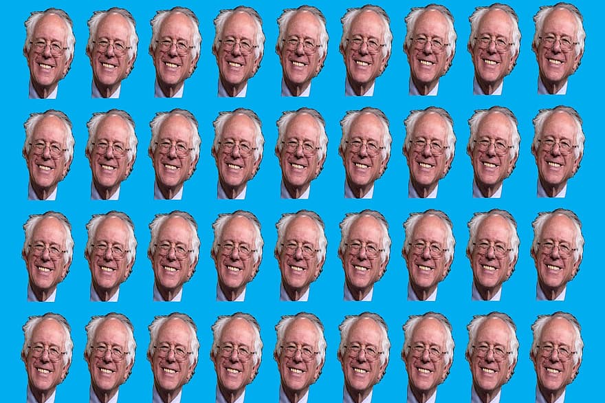 Bernie Sanders, fondo, textura, papel pintado, político, cara, cabezas, humano, hombre, retrato, masculino