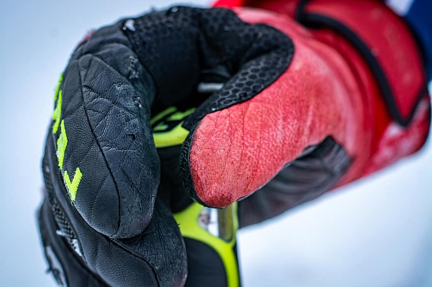 Ski Glove, Glove, Ski, Skiing, Skier, Sports, Winter Sports, Winter, sport, close-up, sports glove