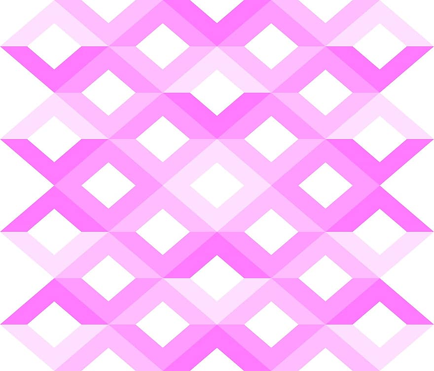 幾何学的な、山形、角度、ピンク、白、色合い、トーン、色相、単色、形、ランダム