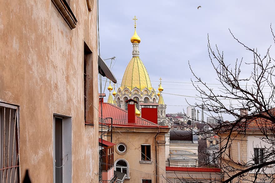 catedral de pokrovsky, Església, edificis, cúpula, arquitectura, ciutat, fe, cristianisme, història, ortodòxia, temple