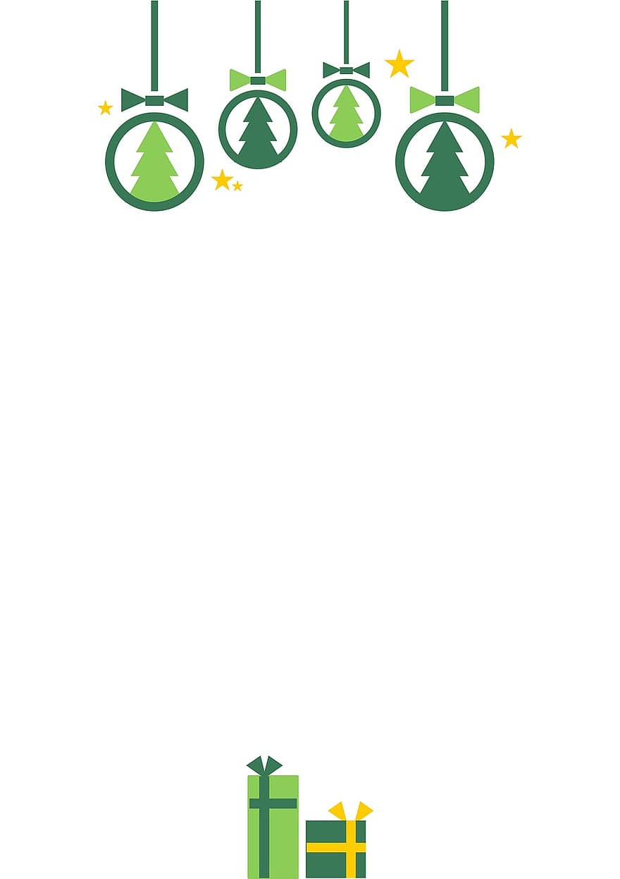 Christmas, Background, Design, Green, Graphic, Clip Art, Abstract, Modern, Fir Tree, Christmas Tree, Christmas Time