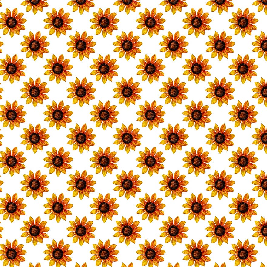 Hartie digitala floarea soarelui, floarea soarelui portocaliu, floare, portocale, stilat, digital, document, cadru, verde, acoperi, creator