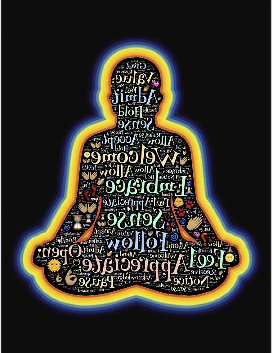 meditacija, buvimas, kontempliacija, medituoti, dvasinis, sėdi, dvasingumas, protas, zen, joga, liudytojas