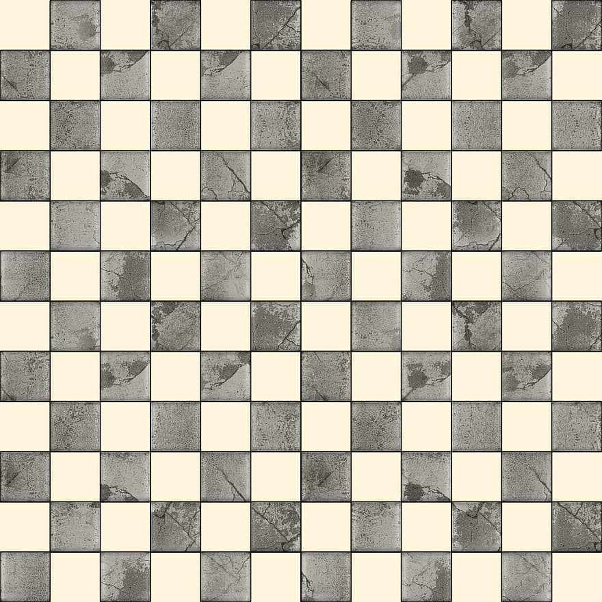patró, fons, textura, estructura, Photoshop, tauler d'escacs, quadrats, quadrat, regularment, gris