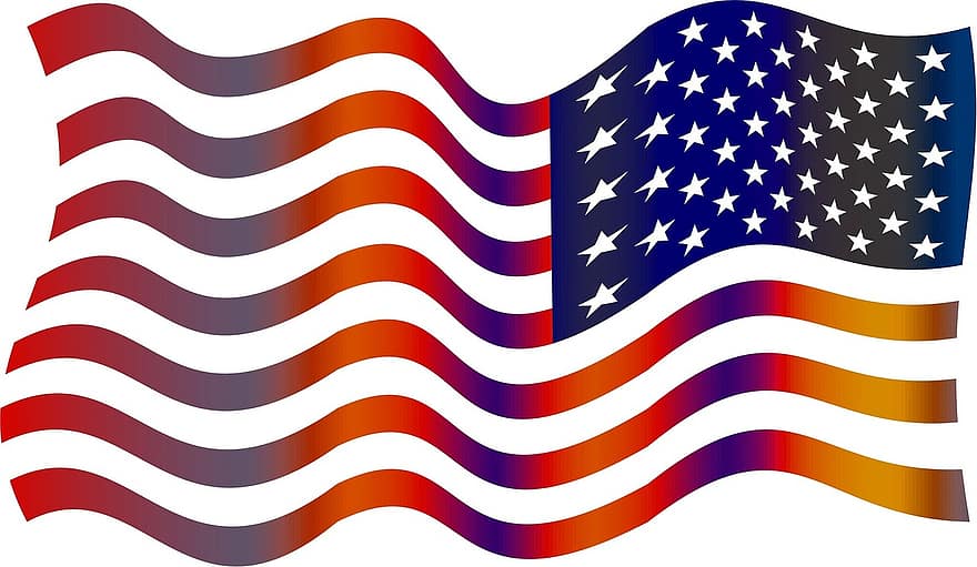 العلم ، أعلام العالم ، مملكة ، شعار ، بلد ، السفر ، النجوم والمشارب ، أمريكا ، العلم الأمريكي ، الولايات المتحدة الأمريكية ، تنص على