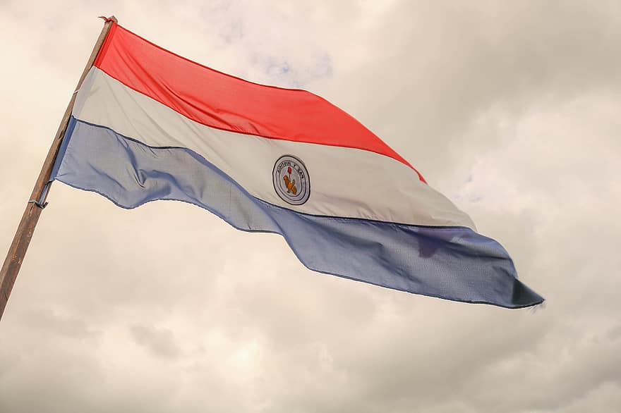 Paraguays flagga, National flagga