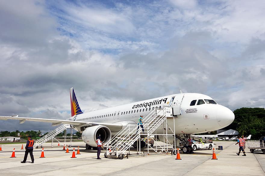 Republika Filipin, Filipińskie linie lotnicze, samolot, Manila, linia lotnicza, pojazd powietrzny, samolot komercyjny, transport, latający, podróżować, środek transportu