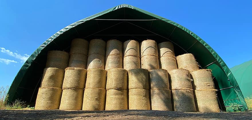 Pxclimateaction, Straw, Rollers, Storage, Stacking, Feed, Food, Livestock, Rural, Agriculture, Wallpaper