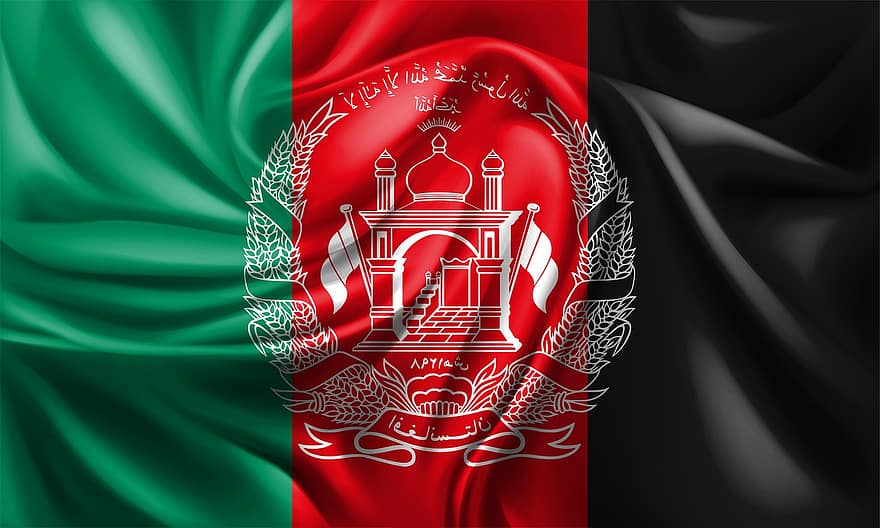 イランの旗、タジキスタンの旗、セントビンセントおよびグレナディーン諸島の旗