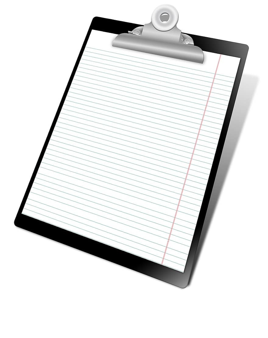 clipboard, notițe, birou, hârtie, Afaceri, listă, muncă, informație